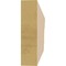 Ekena Millwork 2in. W x 8in. H x 24in. L New Brighton Woodgrain TimberThane Rafter Tail, Primed Tan RFTUR02X08X24NEBRCPR - alternate 4
